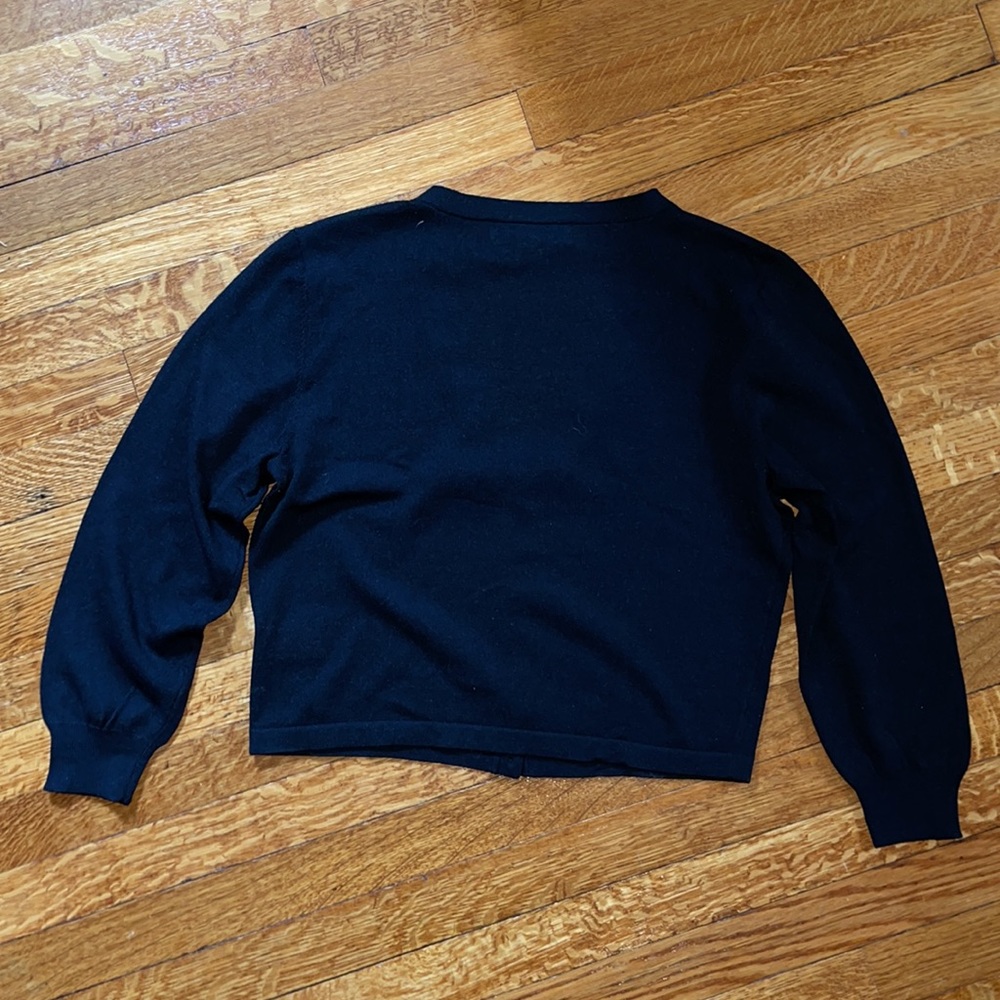 MICHAEL Michael Kors black crop cardigan - Picture 5 of 6